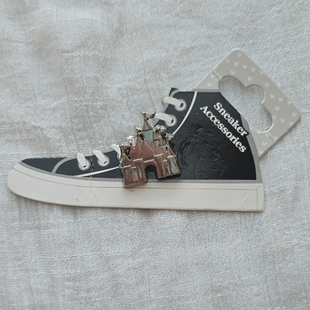 Disney Black and White Jewelry Sneaker Accessory Disney Castle